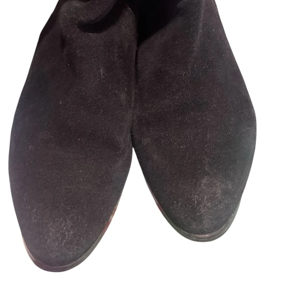 Charles‎ by Charles David Black Suede Knee High Boots Size 8.5